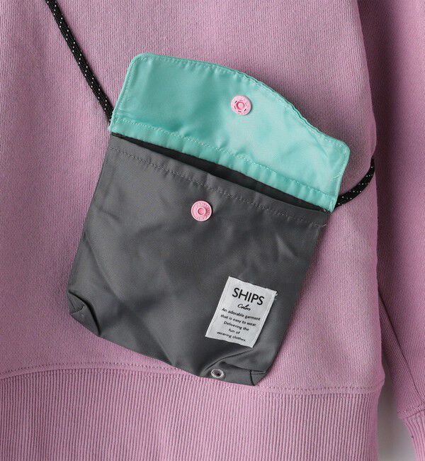 SHIPS Colors 「SHIPS Colors:〈洗濯機可能〉ボディバッグ スウェット(80～130cm)」|スウェット・ジャージ|