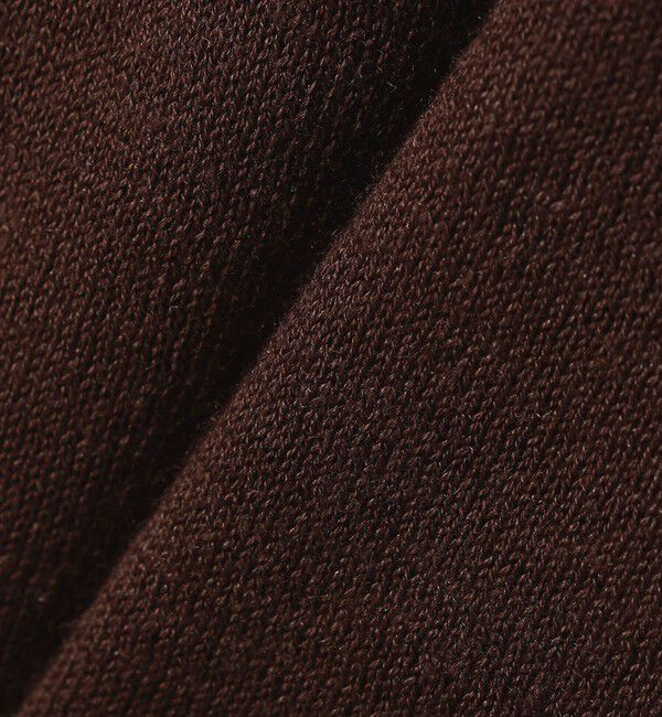 SHIPS any「SHIPS any:〈手洗い可能〉リネン ミックス Vネック ショート シアー カーディガン」|カーディガン|