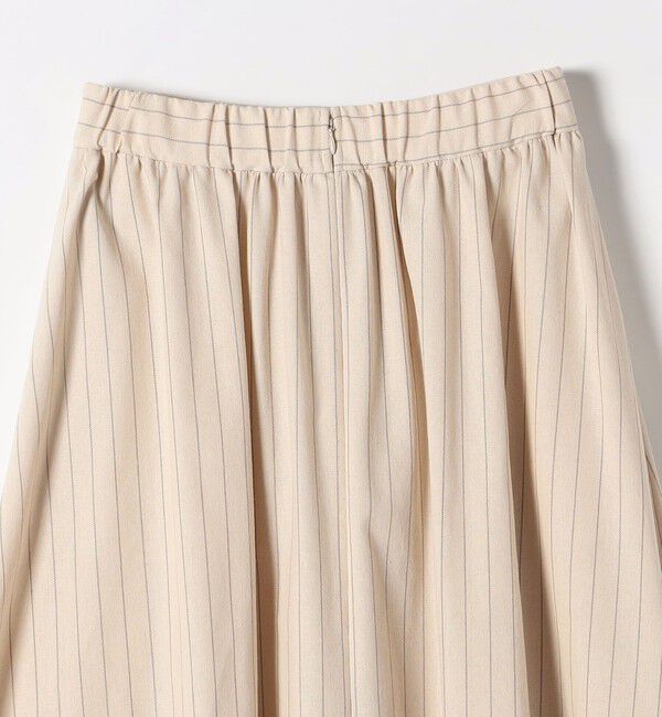 SHIPS any「SHIPS any:〈洗濯機可能〉リネン ミックス ギャザー ロング スカート」|スカート|