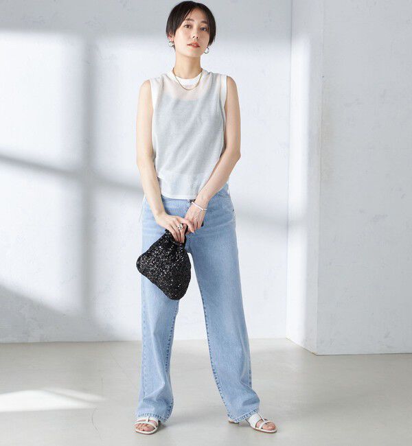 SHIPS for women「troisiemeCHACO:スパンコール バッグ」|ハンドバッグ|