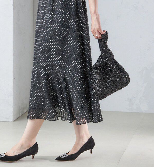 SHIPS for women「troisiemeCHACO:スパンコール バッグ」|ハンドバッグ|