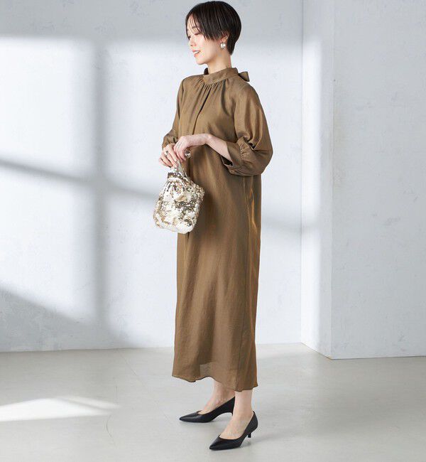 SHIPS for women「troisiemeCHACO:スパンコール バッグ」|ハンドバッグ|