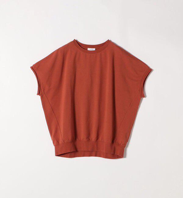 SHIPS any「SHIPS any:〈洗濯機可能〉インレイ コクーン ショートスリーブ プルオーバー」|Tシャツ・カットソー|