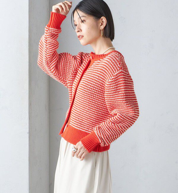 SHIPS for women「〈手洗い可能〉ジャカード プルオーバー」|ニット・セーター|