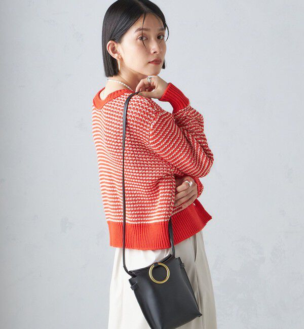 SHIPS for women「〈手洗い可能〉ジャカード プルオーバー」|ニット・セーター|