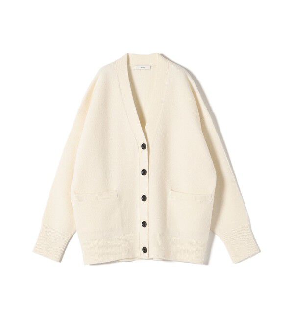 SHIPS for women「〈手洗い可能〉7G ウール カシミヤ Vネック カーディガン」|カーディガン|