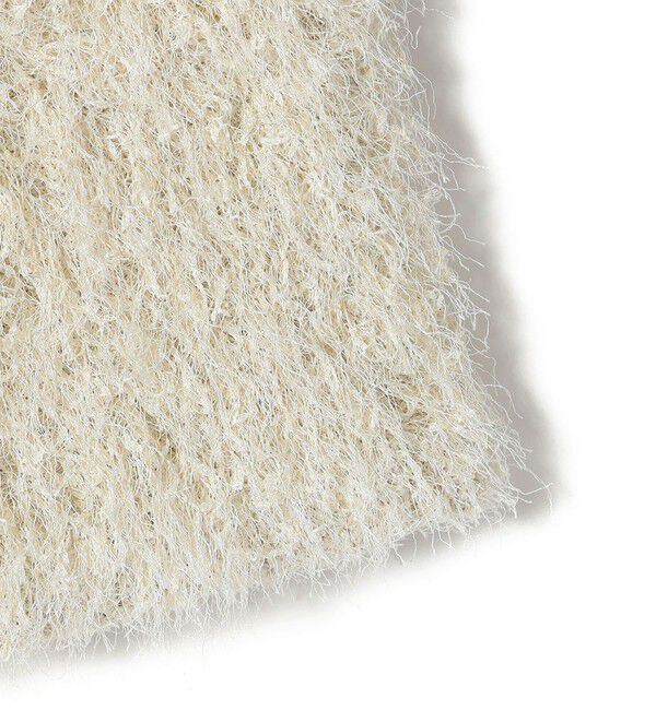 SHIPS for women「〈手洗い可能〉ラメ フリンジ ミニ スカート」|スカート|