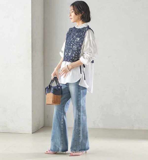 SHIPS for women「【SHIPS別注】upper hights:50th ANNIV FLARE  DENIM」|デニム|