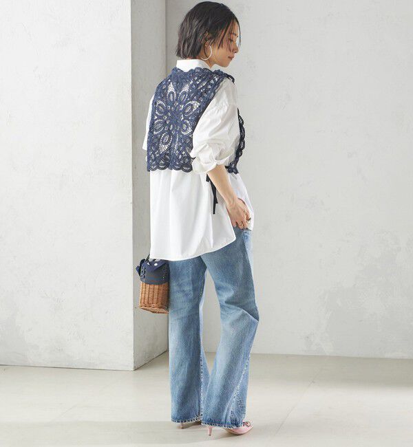 SHIPS for women「【SHIPS別注】upper hights:50th ANNIV FLARE  DENIM」|デニム|