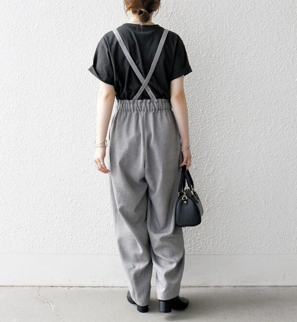 SHIPS any「SHIPS any:〈洗濯機可能〉ウーステッド サスペンダー付き バルーン パンツ」|その他|