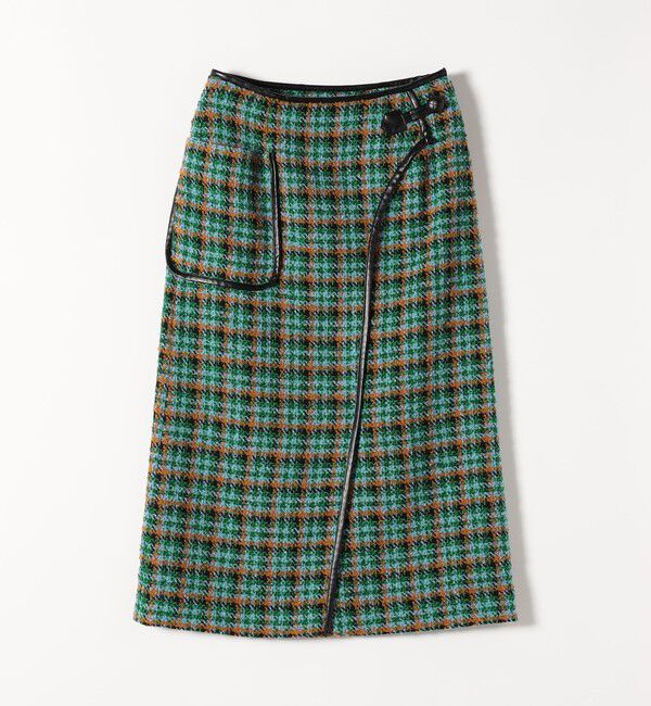 SHIPS any「SHIPS any: ブロック ツイード タイト スカート」|スカート|