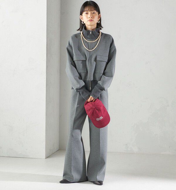 SHIPS for women「s.oyamadaコラボ:〈手洗い可能〉コットン エア ダンボール ブルゾン」|ブルゾン・スタジャン|