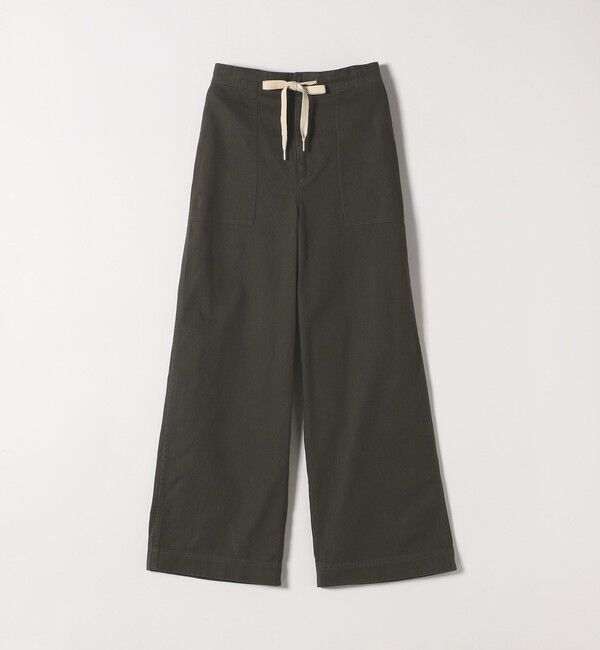 SHIPS any「SHIPS any:〈洗濯機可能〉ドロスト イージー ワイド ストレート ベイカー パンツ」|その他|