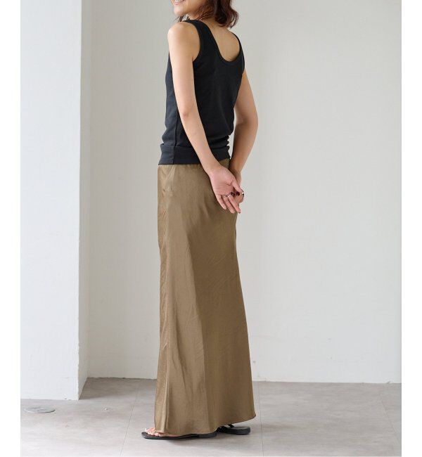 OUTDOOR PRODUCTS Usual Things「サテンゴムイージースカート」|スカート|