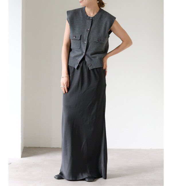 OUTDOOR PRODUCTS Usual Things「サテンゴムイージースカート」|スカート|