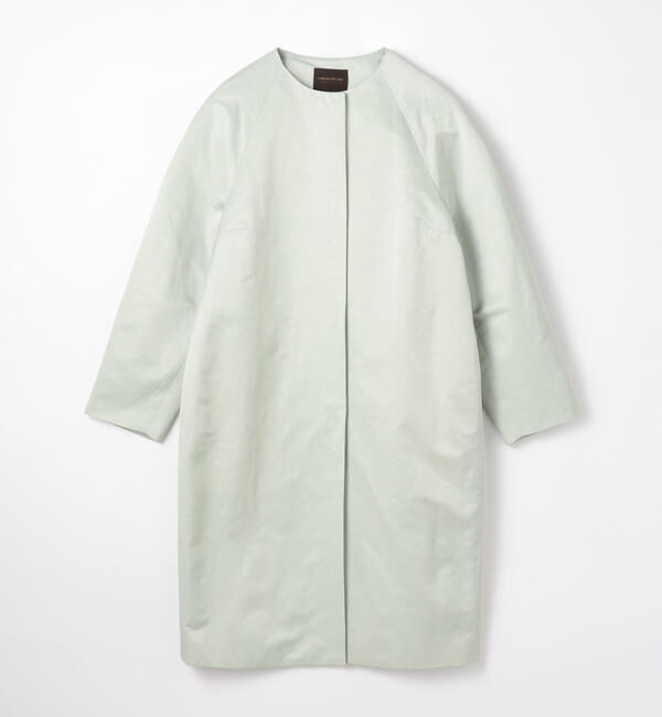 TOMORROWLAND collection「スパークツイル コクーンコート」|ノーカラーコート|