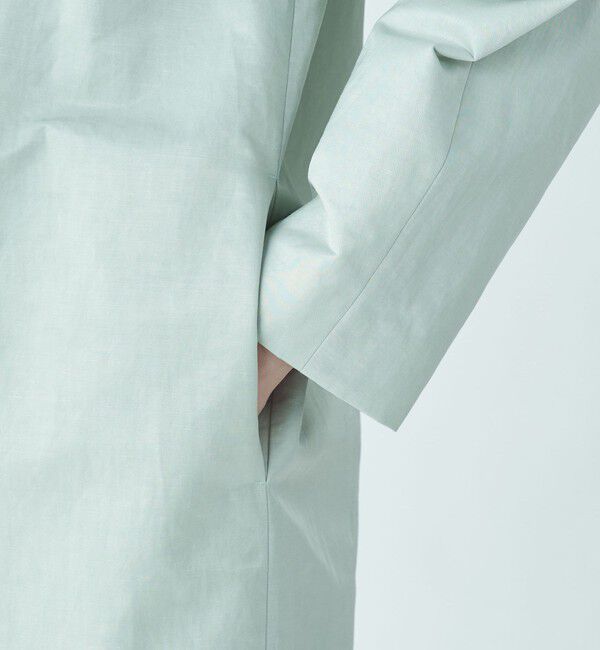 TOMORROWLAND collection「スパークツイル コクーンコート」|ノーカラーコート|