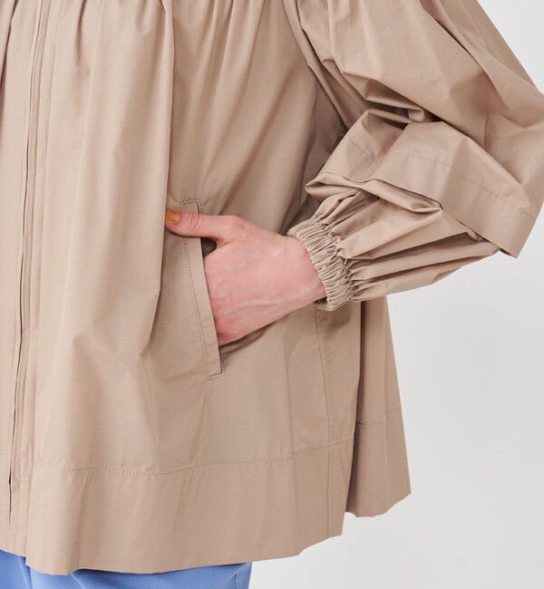 Ballsey「ライトタフタ フーデッドショートコート」|ブルゾン・スタジャン|