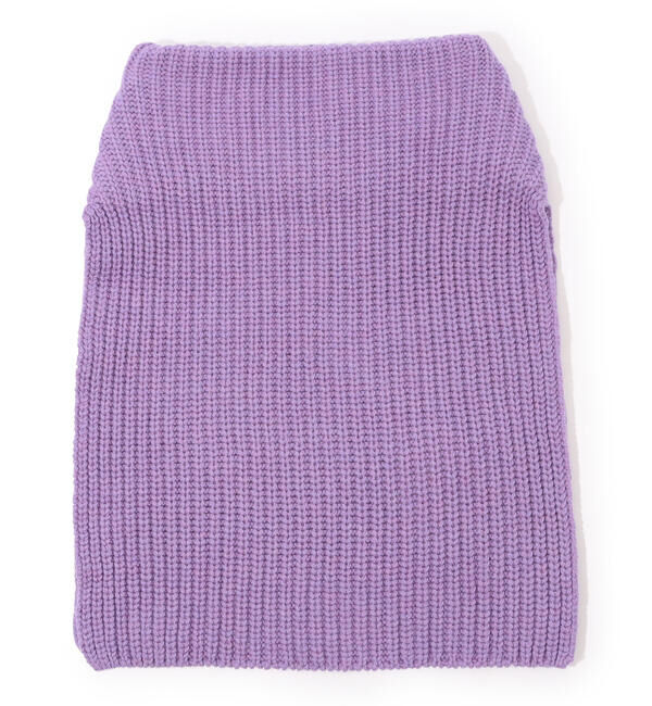 DES PRES「セミウーステッドウール スヌード」|スヌード|73 ライトパープル
