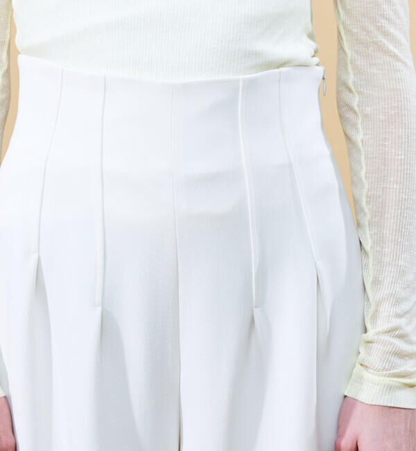 DES PRES「ダブルクロス ハイウエストワイドパンツ」|その他|