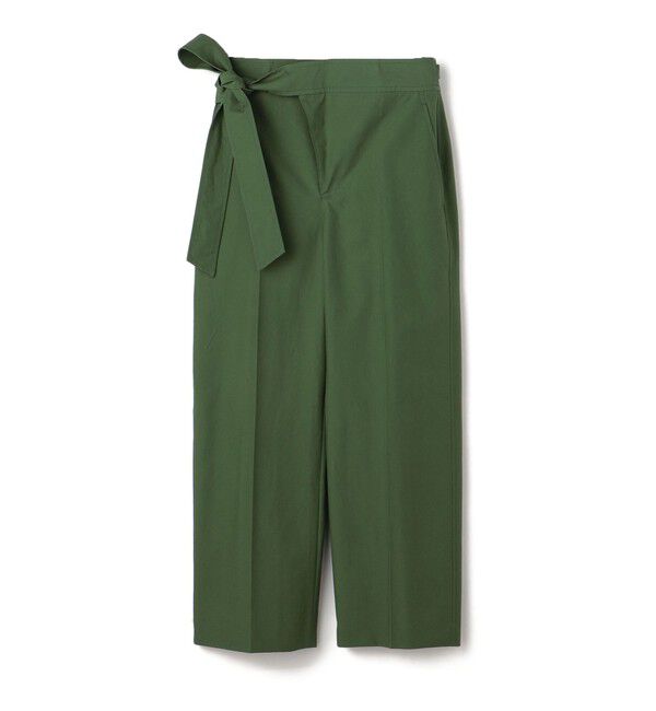 GALERIE VIE「バウンシーウェザー ラップパンツ」|その他|55 グリーン