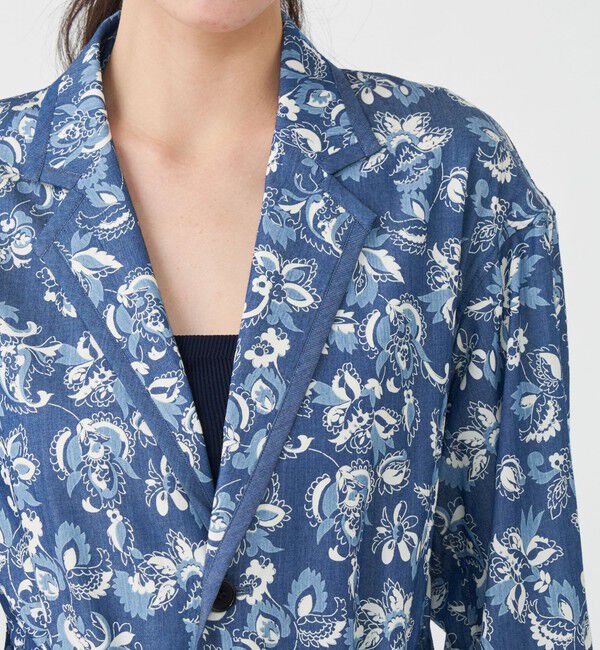 SOULEIADO「コットンプリントローブコート」|その他|