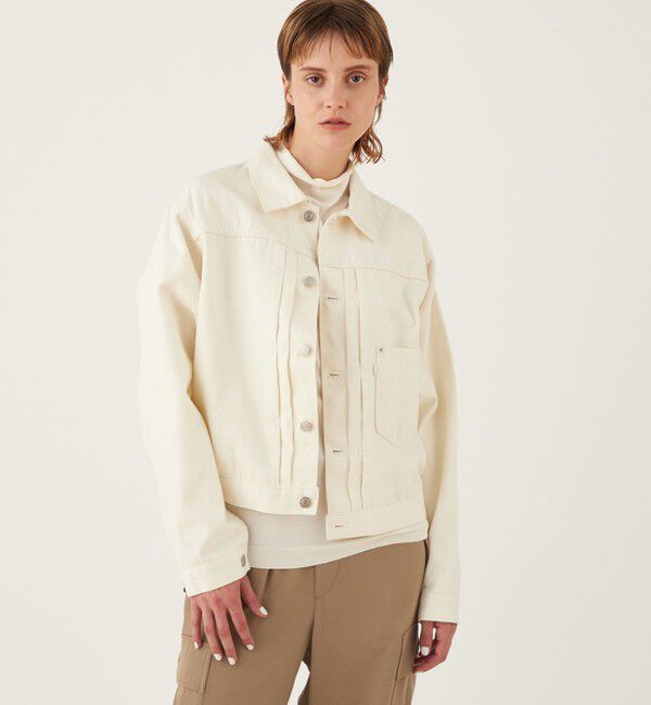 GALERIE VIE「リユースシーアイランドコットン デニムジャケット」|デニムジャケット|
