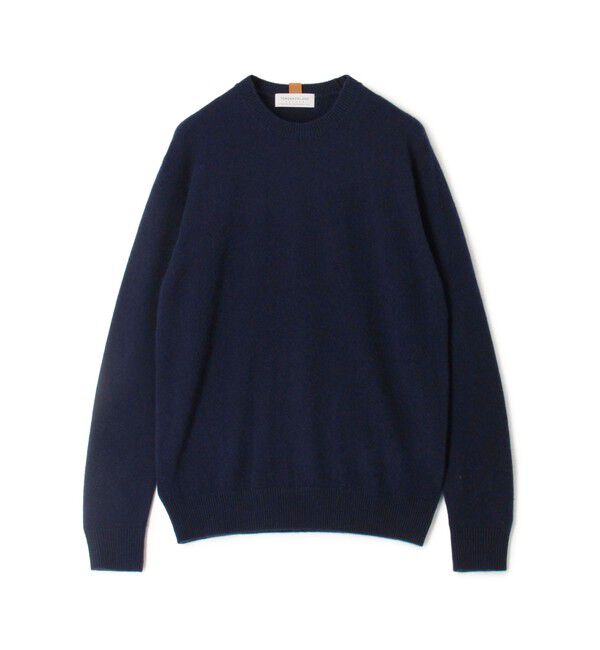 TOMORROWLAND MENS「TOMORROWLAND tricot  カシミヤ クルーネックプルオーバー」|ニット・セーター|69 ネイビー