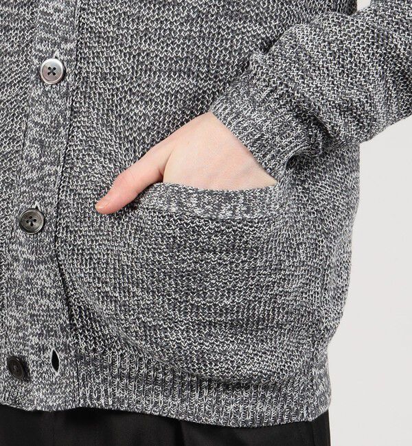 TOMORROWLAND MENS「TOMORROWLAND tricot ギマコットンリネン Vネックカーディガン」|カーディガン|