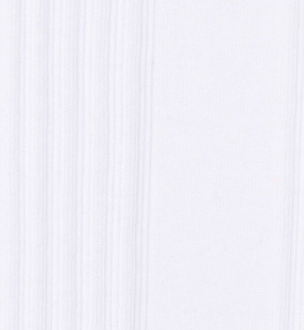 GALERIE VIE「コットンランダムリブ アメリカンスリーブタンクトップ」|タンクトップ|