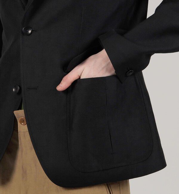 TOMORROWLAND MENS「リネンキュプラ シューティングジャケット」|テーラードジャケット|