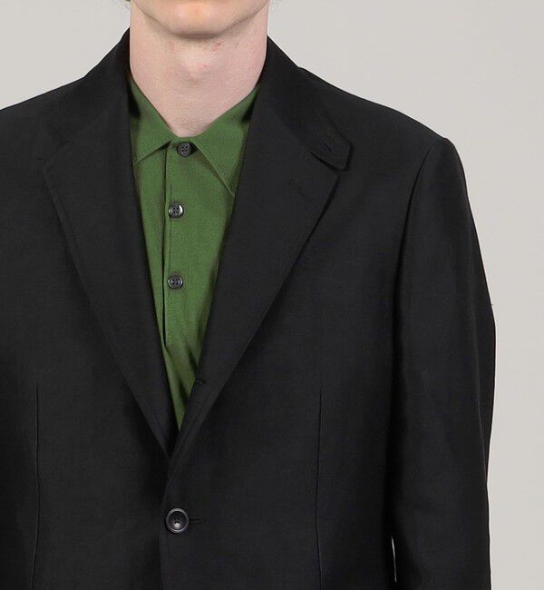 TOMORROWLAND MENS「リネンキュプラ シューティングジャケット」|テーラードジャケット|