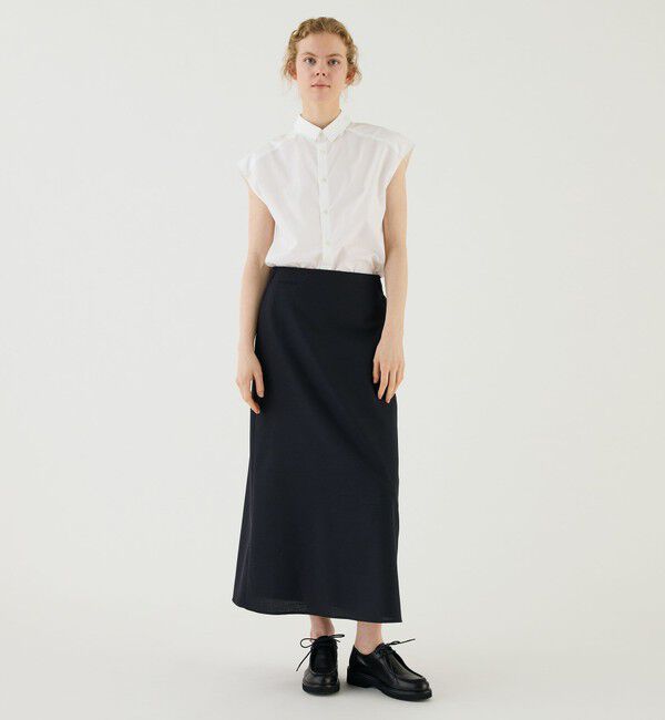 GALERIE VIE「コットンブロード スリーブレスシャツ」|シャツ・ブラウス|