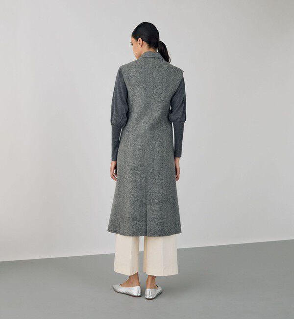 DES PRES「ライトダブルフェイスシャギー フレンチジレ」|ベスト・ジレ|