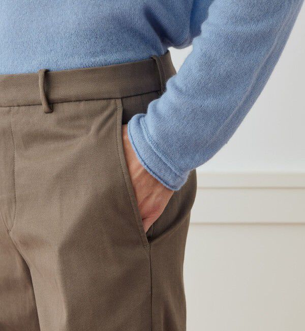 JAMES PERSE「コットンカシミヤツイル トラウザー MCAS1401」|スラックス|