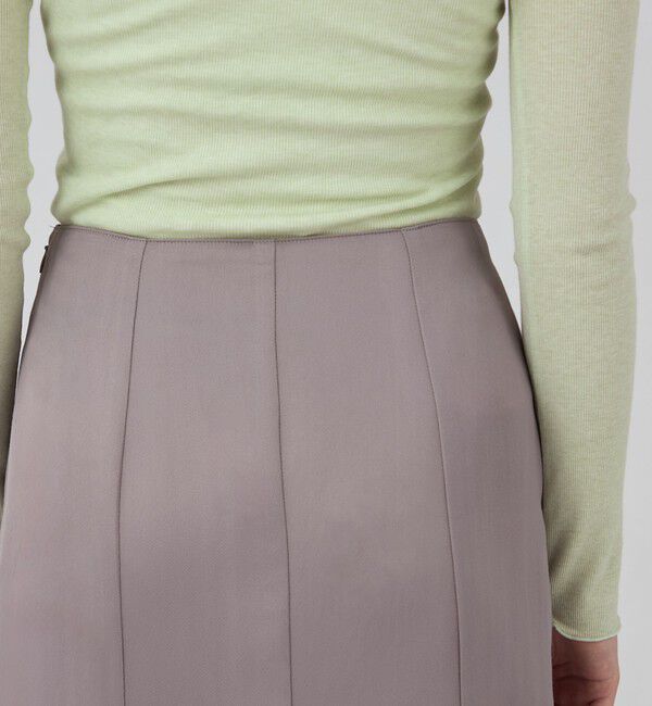 Ballsey「ジグリーサテン マーメイドスカート」|フレア|