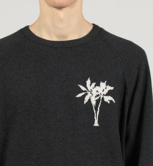 JAMES PERSE「リサイクルカシミヤパーム クルーネックプルオーバー MRBC3589AC」|ニット・セーター|