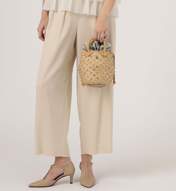 TOMORROWLAND GOODS「Le Nine NINA CRY SORBET S バスケットバッグ」|かごバッグ|