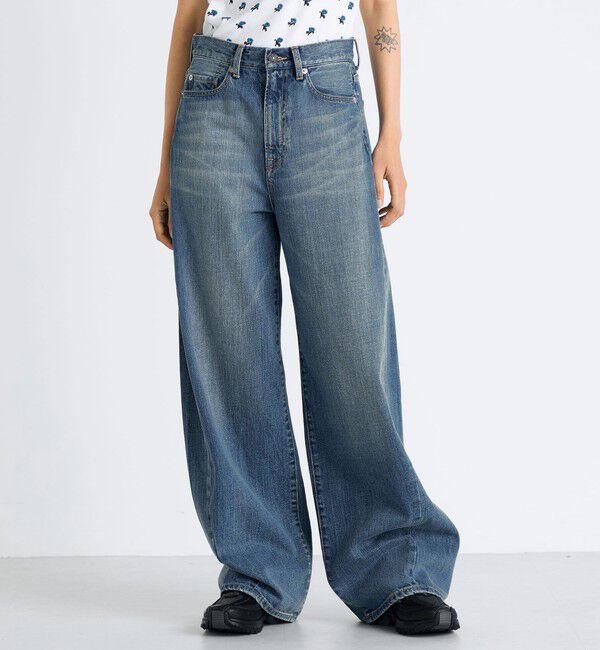 Edition「エッセンシャルデニム バルーンパンツ」|デニム|