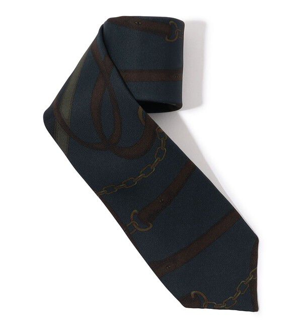 TOMORROWLAND GOODS「TOMORROWLAND シルクプリント ネクタイ」|ネクタイ・蝶ネクタイ|66 ブルー系