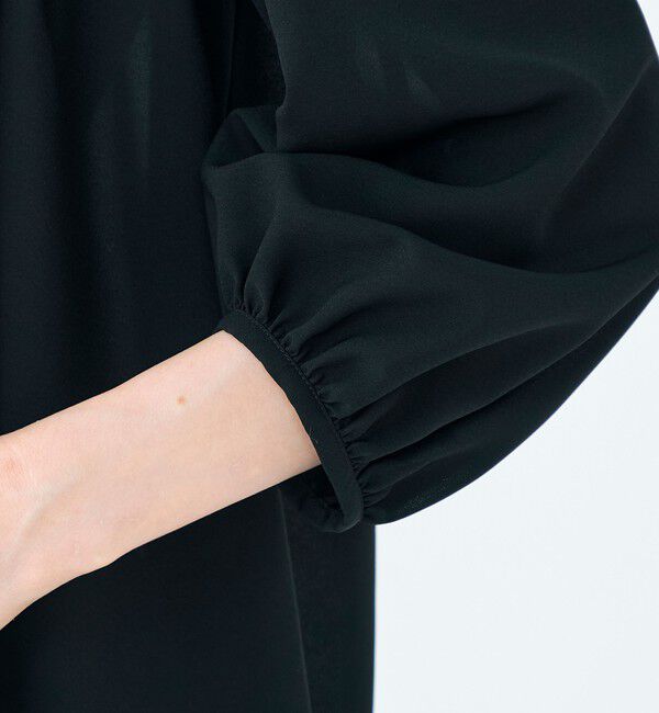 Ballsey「シアートロピカル ボリュームギャザーブラウス」|シャツ・ブラウス|