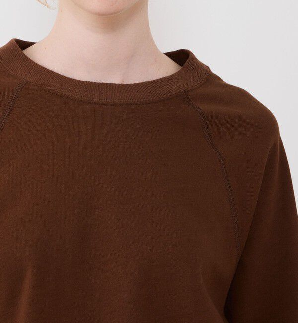 GALERIE VIE「クレープコットンジャージー ラグランスリーブプルオーバー」|スウェット・ジャージ|