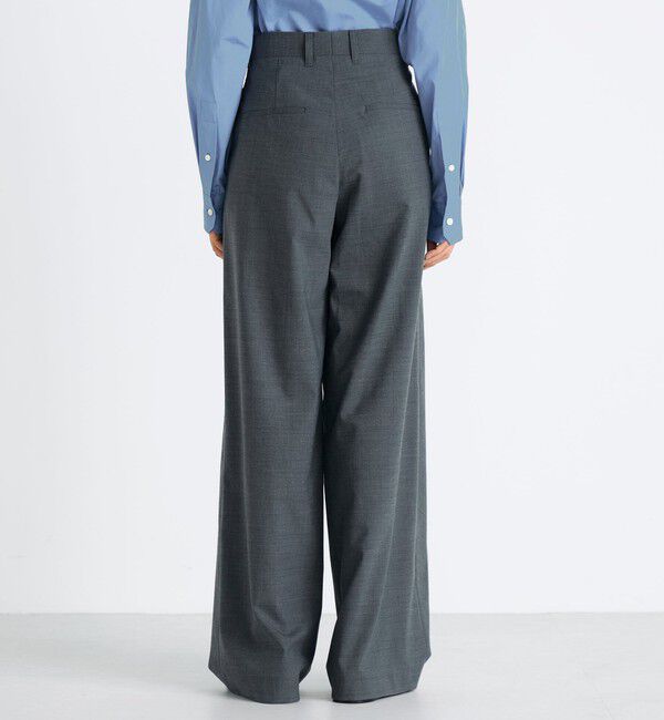 Edition「Super140's ウールトロピカル ラップパンツ」|スラックス|