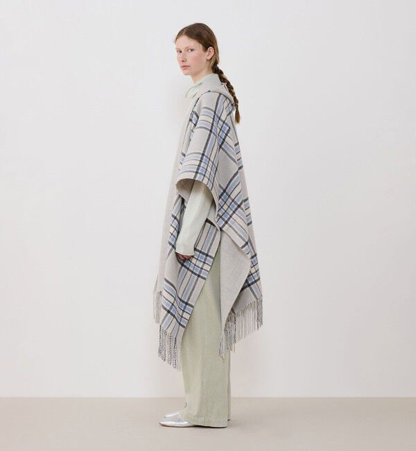 GALERIE VIE「リバーブランケット フーテッドポンチョ」|ポンチョ・ケープ|