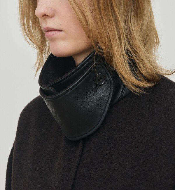 DES PRES「ライトダブルフェイスシャギー チンベルト付きコート」|その他|