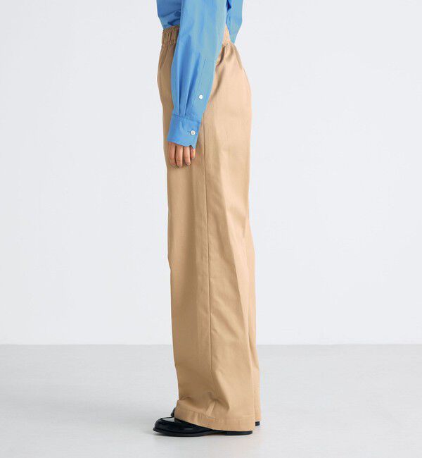 Edition「コンパクトギャバ イージーチノパンツ」|チノ|