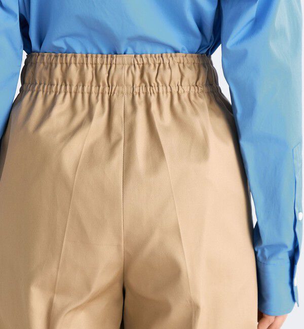 Edition「コンパクトギャバ イージーチノパンツ」|チノ|