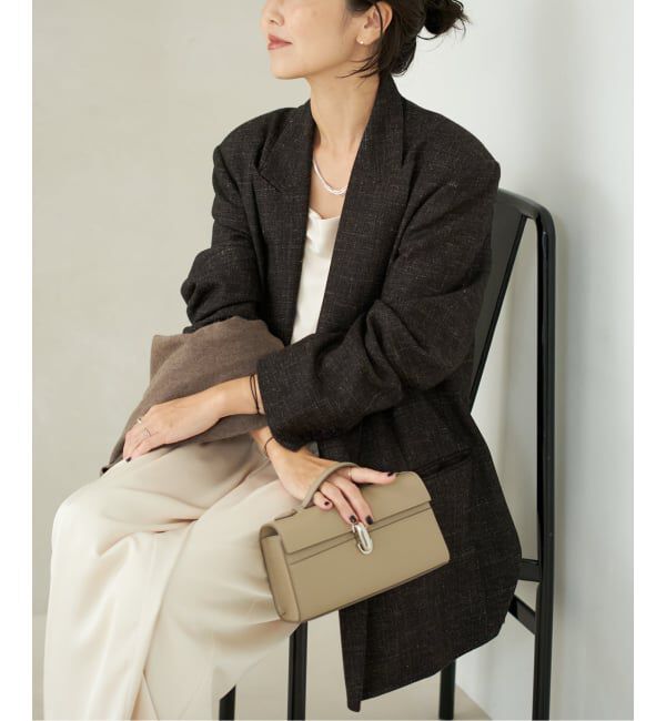 Plage「BALLI TWEED ジャケット」|テーラードジャケット|