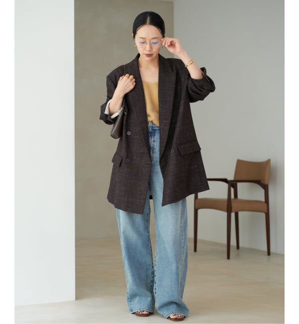 Plage「BALLI TWEED ジャケット」|テーラードジャケット|