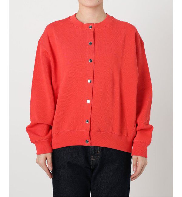 SLOBE IENA「《WEB・一部店舗限定/追加4》ダブルフェイスジャージースナップカーディガン」|カーディガン|